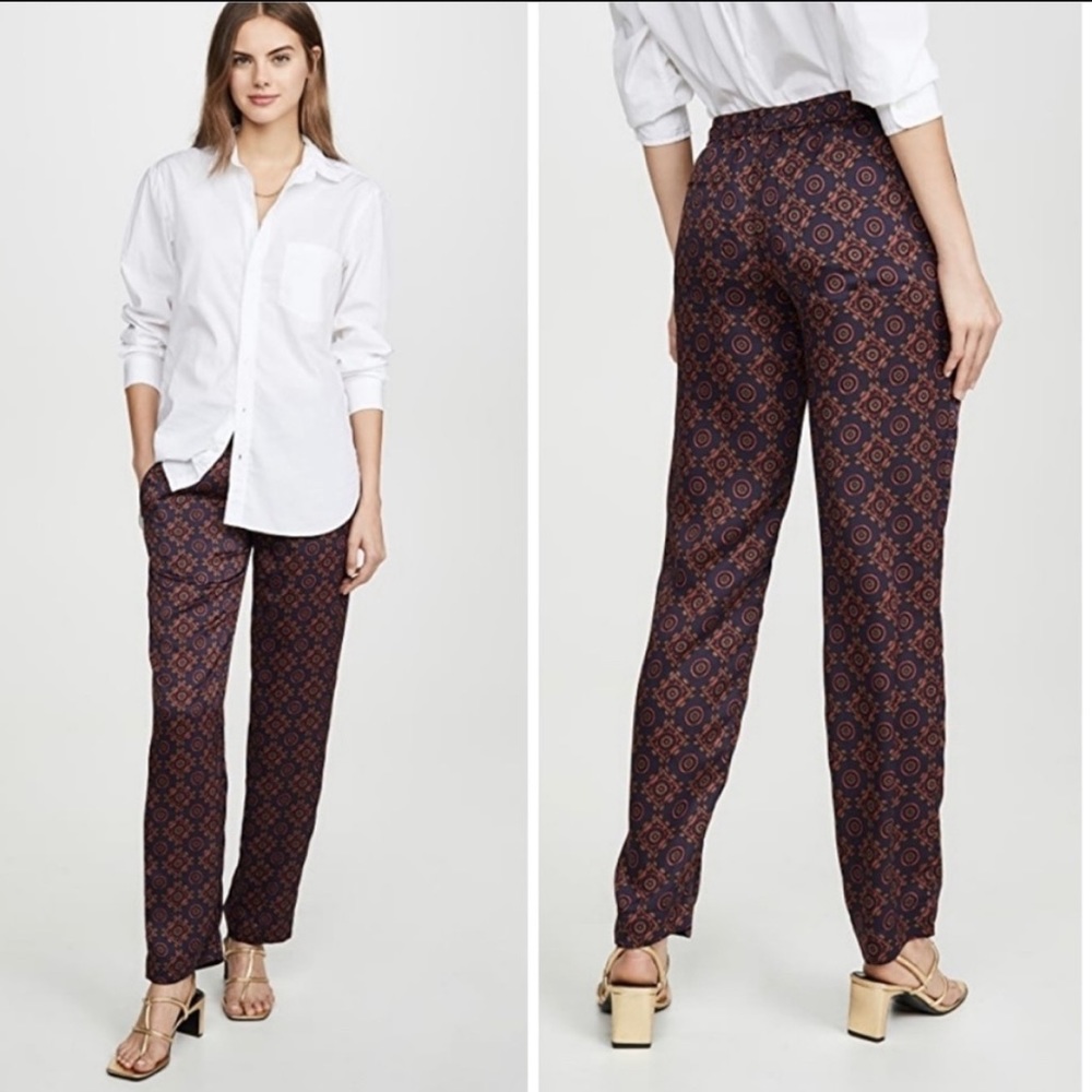 Club Monaco TWIL elastic waist pant